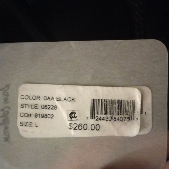 Sam Edelman black fur coat - Picture 12 of 12